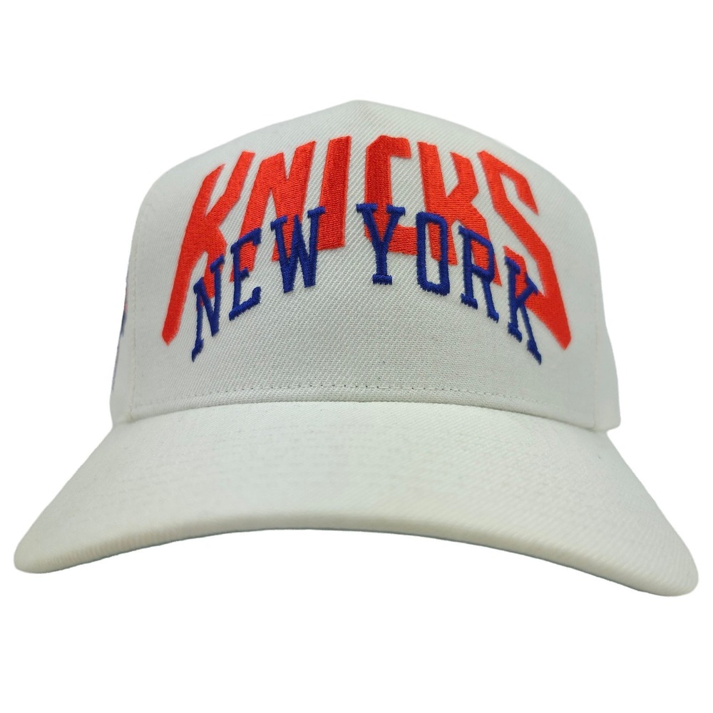 NY Knicks Mitchell & Ness NBA Pro Fit Snapback Hat Cap Embroidery Logos New
